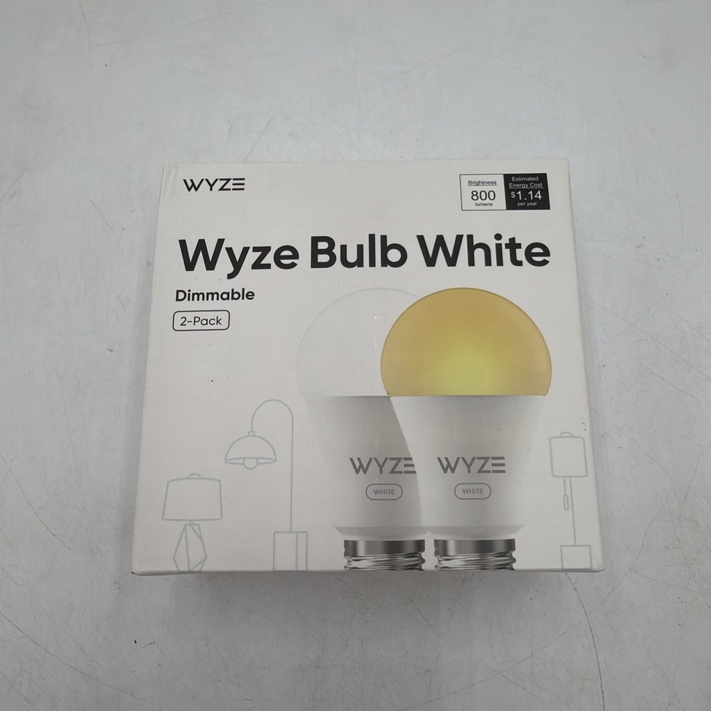 Wyze Bulb White - Dimmable (2-Pack)